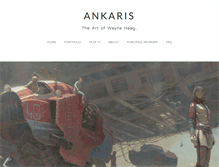 Tablet Screenshot of ankaris.com